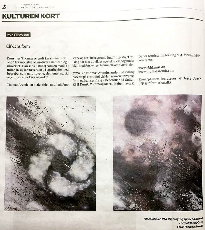 Dagbladet Information, Cirklens form