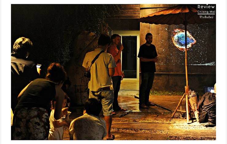 Review Chiang Mai, Ghost in a Shirt — åbningsaften udendørs