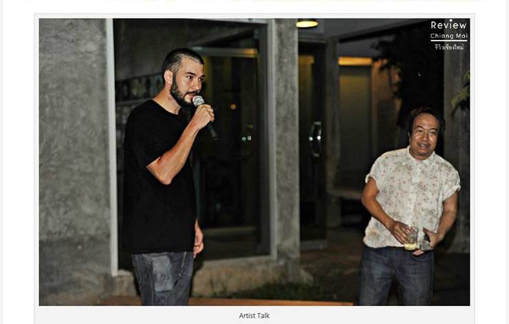Review Chiang Mai, Ghost in a Shirt — artist talk