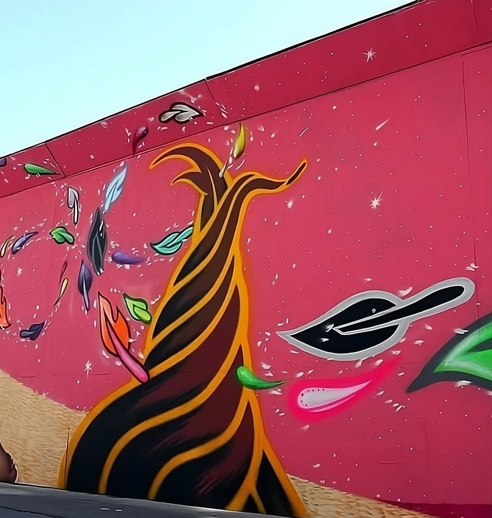 Ulmus mural, Thomas Arendt, Alex Face & Mue Bon, 2014, Smukificering, Copenhagen